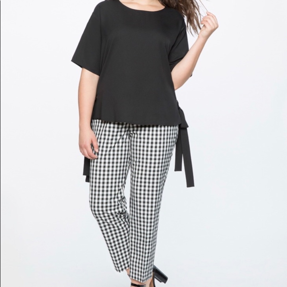 Lace Up Side Top